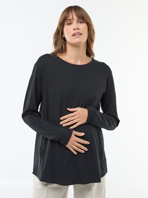 Tee-shirt d'allaitement basique - Kiabi