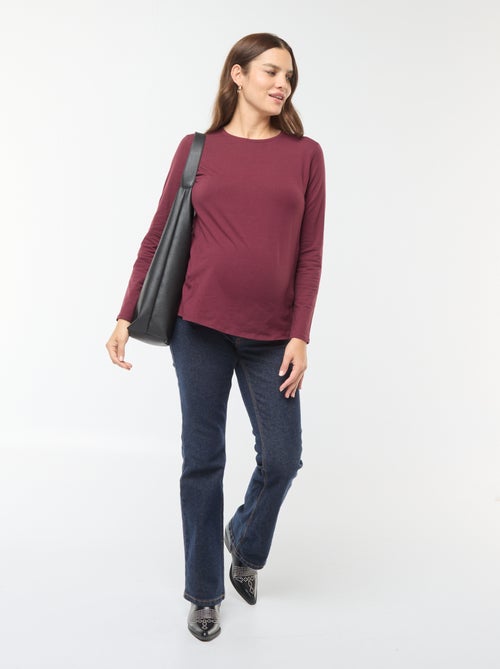 Tee-shirt d'allaitement basique - Kiabi