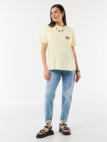 Tee-shirt d'allaitement imprimé