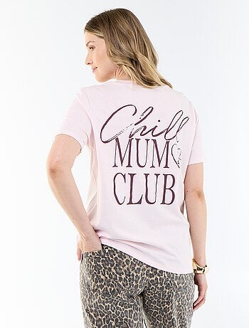 Tee-shirt d'allaitement imprimé