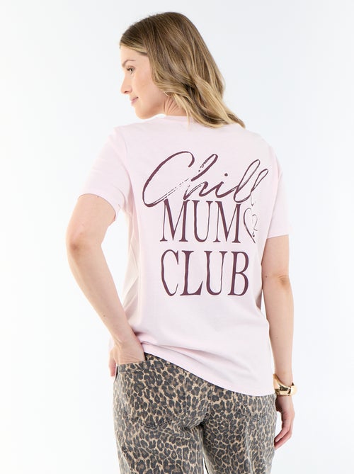 Tee-shirt d'allaitement imprimé - Kiabi