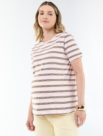 Tee-shirt d'allaitement imprimé