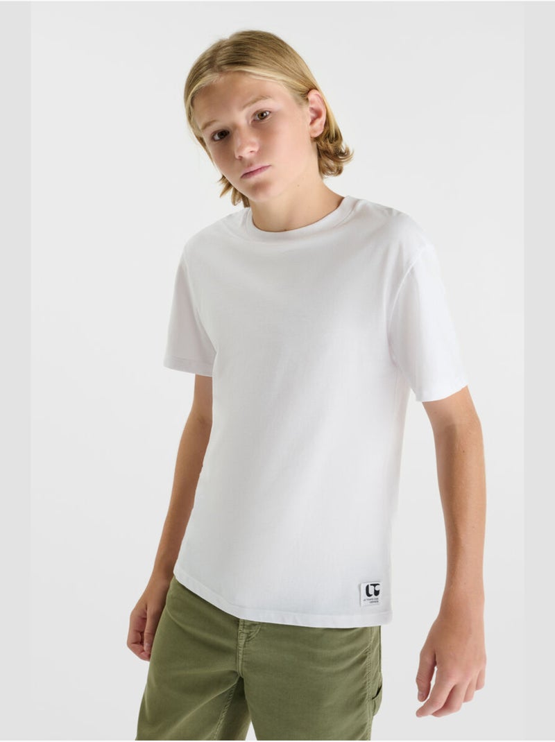 Tee-Shirt DASHBO 'Le Temps Des Cerises' Blanc - Kiabi