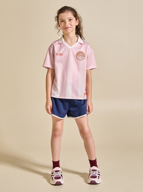 Tee-shirt de foot à manches courtes (Ekstract) - Kiabi