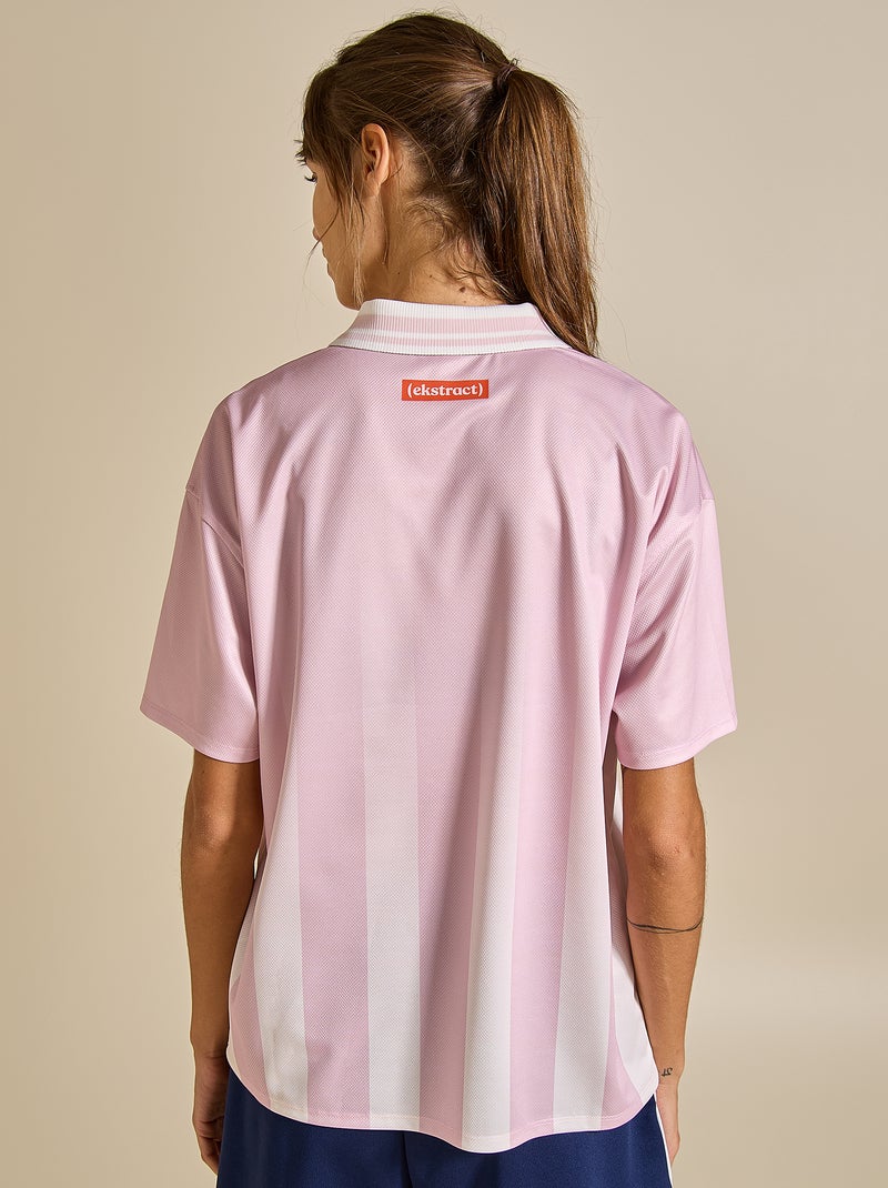 Tee-shirt de foot à manches courtes Rose - Kiabi