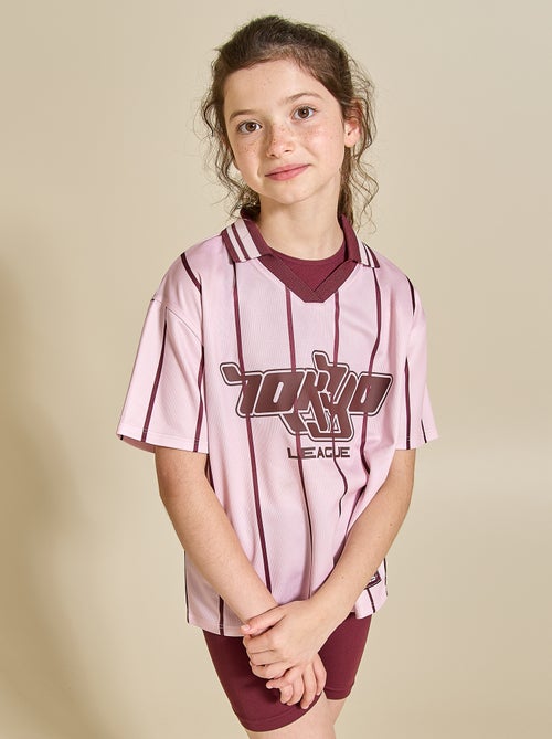 Tee-shirt de foot manches courtes - Kiabi Tee-shirt de foot manches courtes - Kiabi