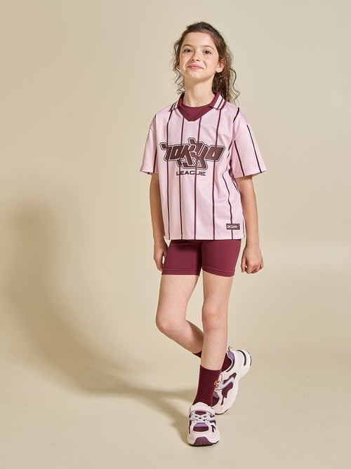 Tee-shirt de foot manches courtes - Kiabi Tee-shirt de foot manches courtes - Kiabi