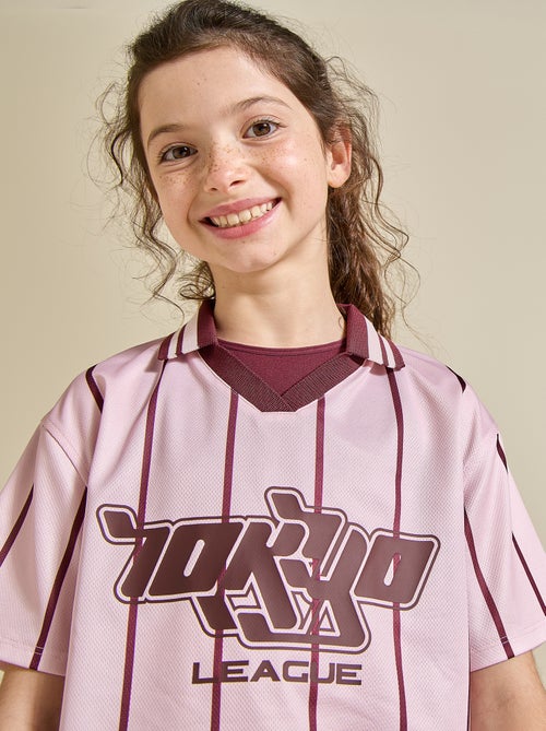 Tee-shirt de foot manches courtes - Kiabi Tee-shirt de foot manches courtes - Kiabi