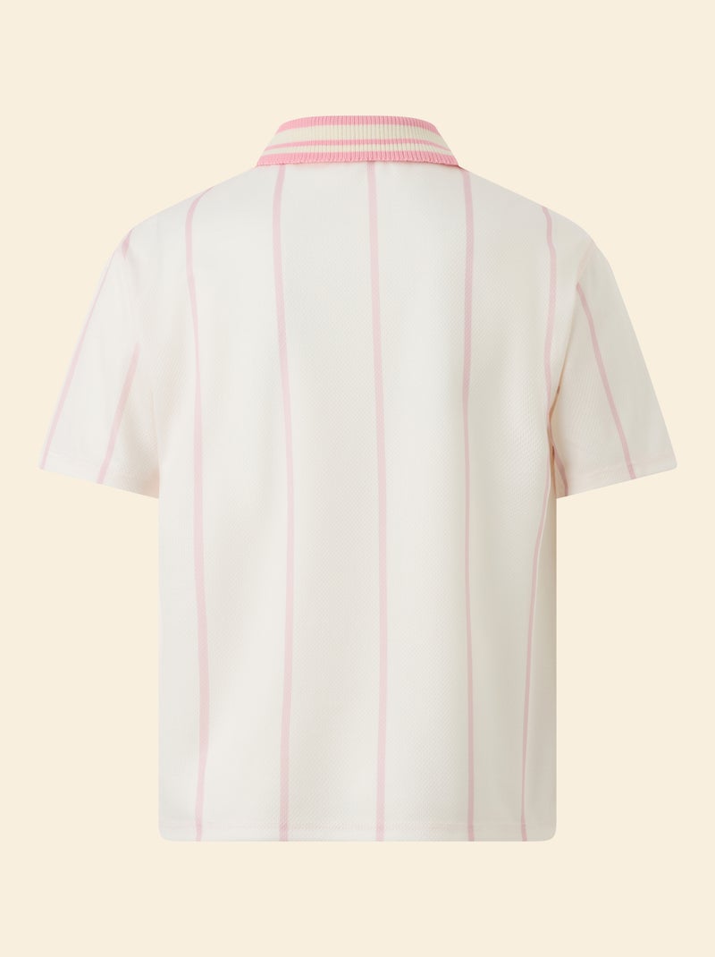 Tee-shirt de foot oversize - (ekstract) Blanc - Kiabi