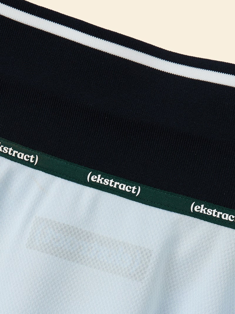 Tee-shirt de foot oversize - (ekstract) Bleu - Kiabi