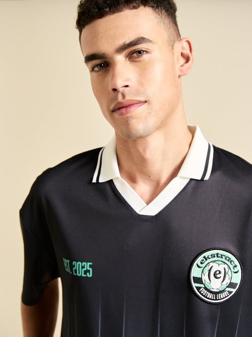 Tee-shirt de foot oversize - (ekstract) - Kiabi