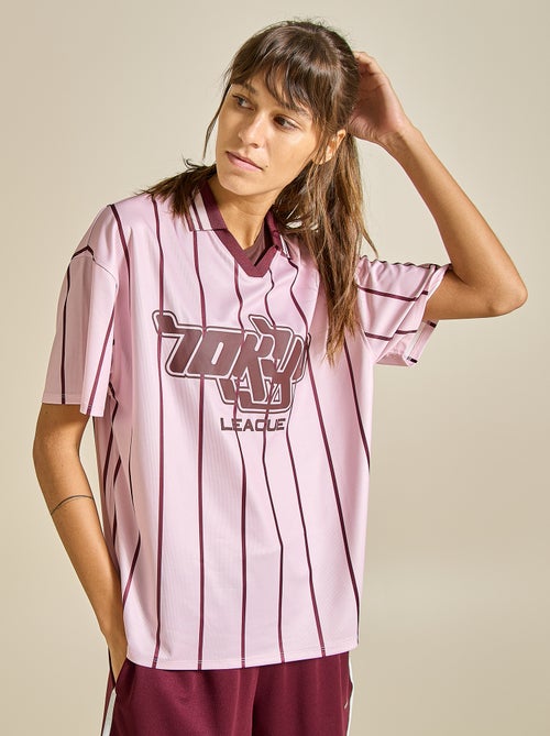 Tee-shirt de foot oversize - (ekstract) - Kiabi