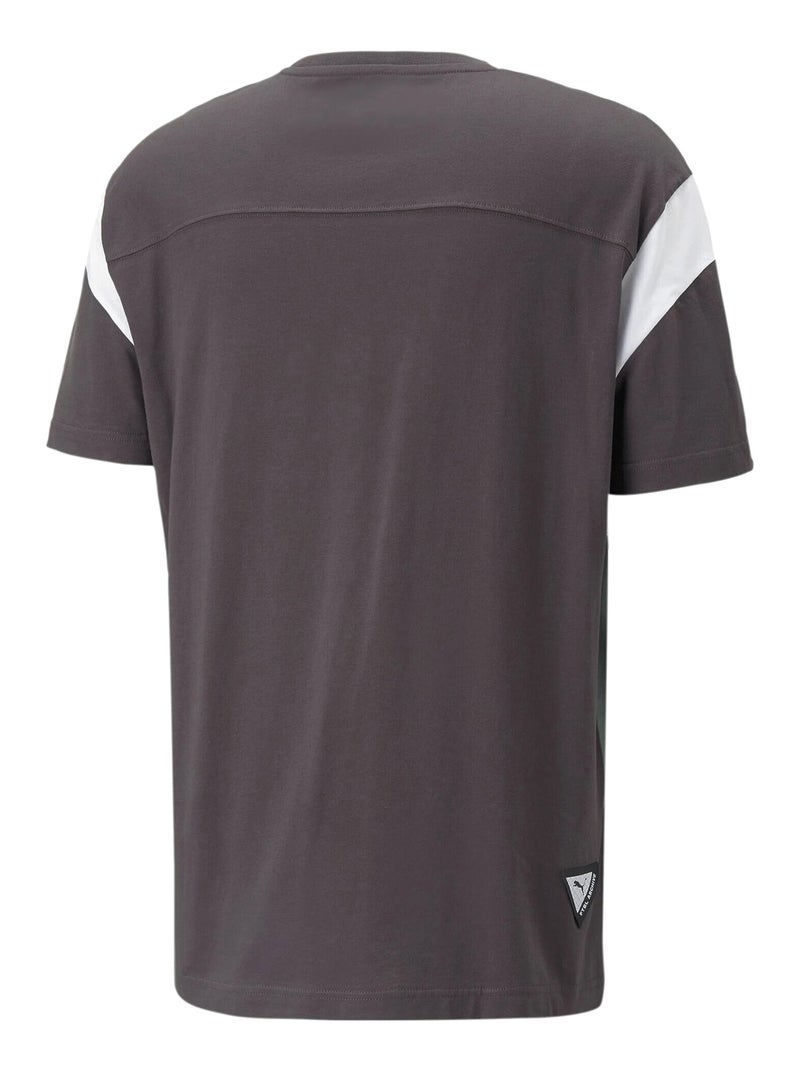 Tee-shirt de football Puma Manchester City Archive Gris - Kiabi