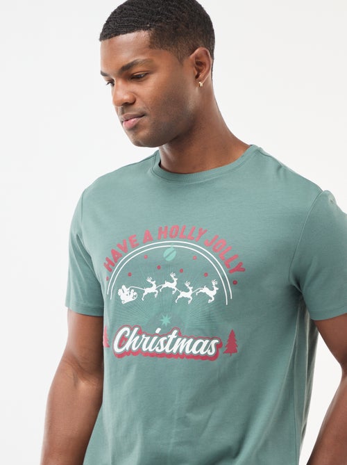Tee-shirt de Noël fantaisie - Kiabi