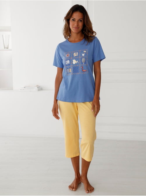 Tee-shirt de pyjama en coton - DAXON - Kiabi