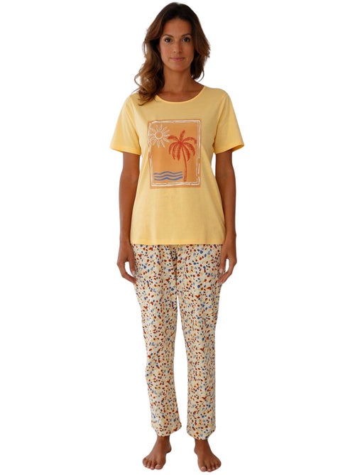Tee-shirt de pyjama en coton - DAXON - Kiabi