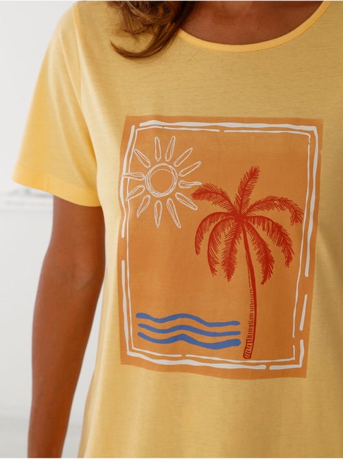 Tee-shirt de pyjama en coton - DAXON - Kiabi