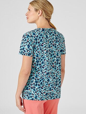 Tee-shirt de pyjama en pur coton peigné - Damart