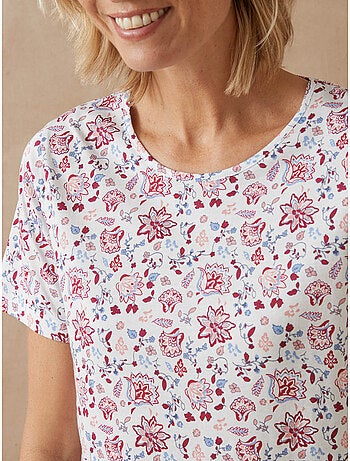 Tee-shirt de pyjama maille coton - DAXON