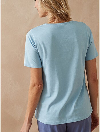 Tee-shirt de pyjama maille coton - DAXON
