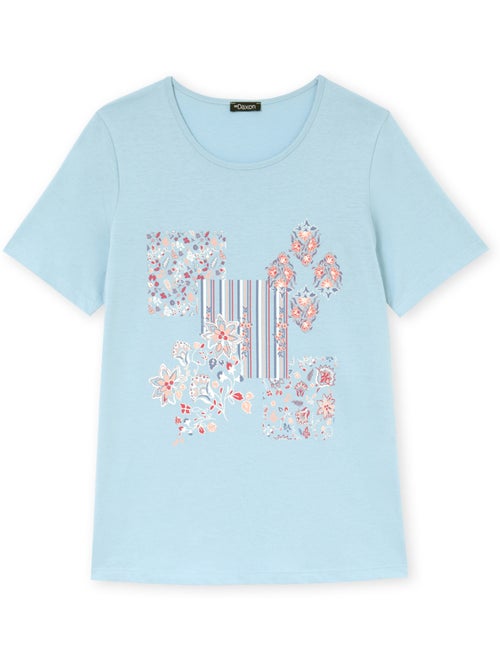 Tee-shirt de pyjama maille coton - DAXON - Kiabi