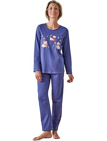 Tee-shirt de pyjama maille pur coton - DAXON