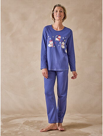 Tee-shirt de pyjama maille pur coton - DAXON