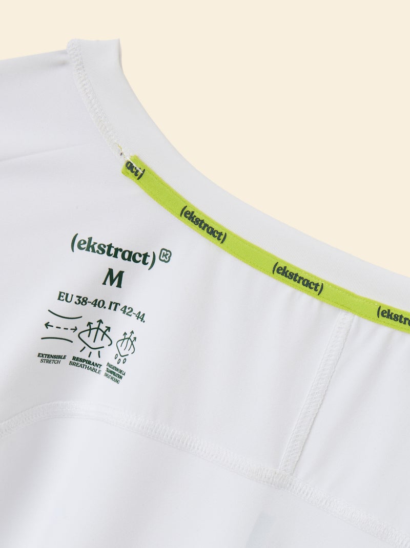 Tee-shirt de sport - (ekstract) Blanc - Kiabi