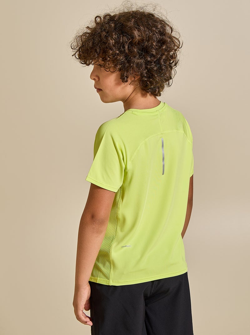 Tee-shirt de sport - (ekstract) Jaune - Kiabi