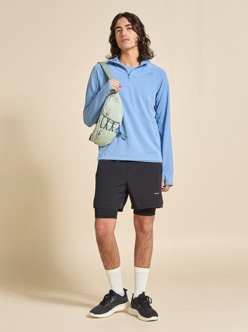 Tee-shirt de sport avec détail réfléchissant - (ekstract) - Kiabi