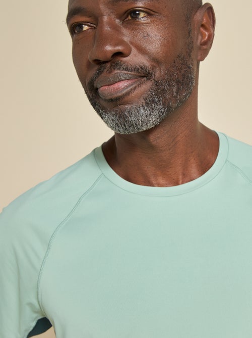 Tee-shirt de sport avec détail réfléchissant - (ekstract) - Kiabi