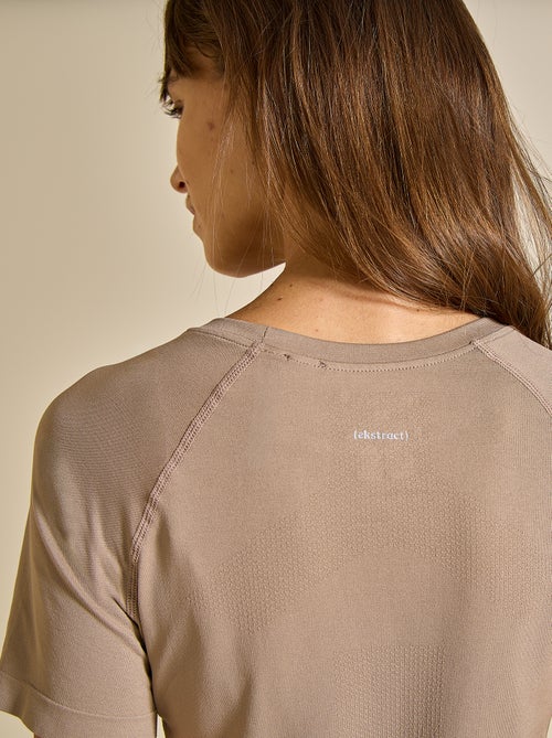 Tee-shirt de sport effet seconde peau - (ekstract) - Kiabi Tee-shirt de sport effet seconde peau - (ekstract) - Kiabi