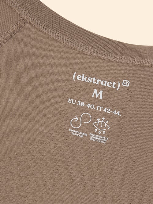 Tee-shirt de sport effet seconde peau - (ekstract) - Kiabi
