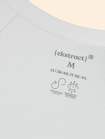 Ekstract - Tee-shirt de sport effet seconde peau
