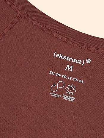 Ekstract - Tee-shirt de sport effet seconde peau