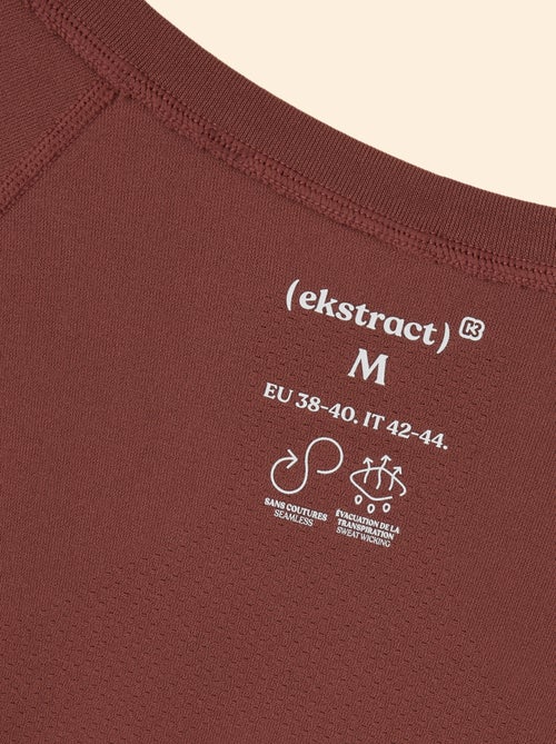 Tee-shirt de sport effet seconde peau - (ekstract) - Kiabi
