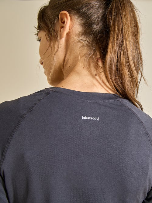 Tee-shirt de sport effet seconde peau - (ekstract) - Kiabi Tee-shirt de sport effet seconde peau - (ekstract) - Kiabi