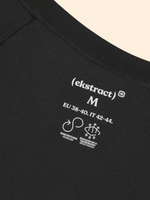 Tee-shirt de sport effet seconde peau - (ekstract) - Kiabi