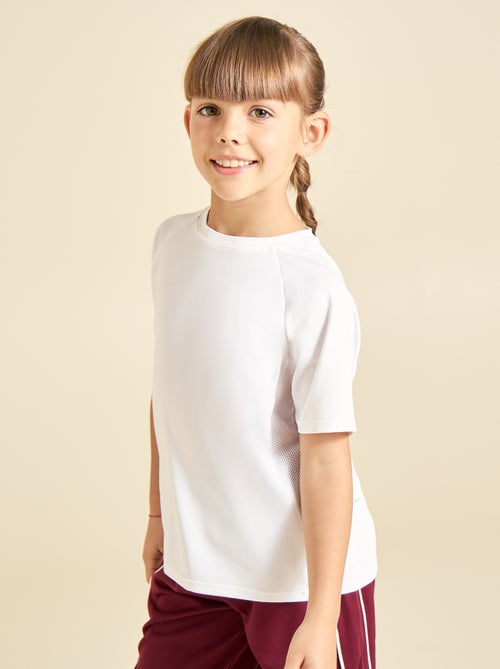 Tee-shirt de sport fluide manches courtes (Ekstract) - Kiabi Tee-shirt de sport fluide manches courtes (Ekstract) - Kiabi
