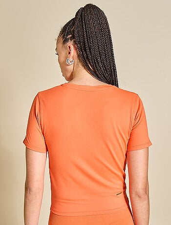 Tee-shirt de sport froncé - (ekstract)