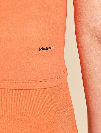 Tee-shirt de sport froncé - (ekstract)