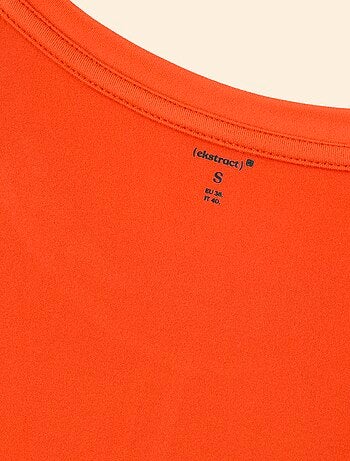 Ekstract - Tee-shirt de sport froncé