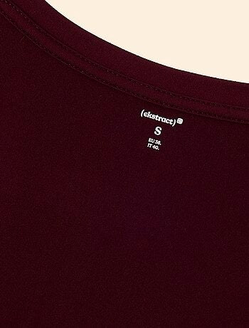 Ekstract - Tee-shirt de sport froncé