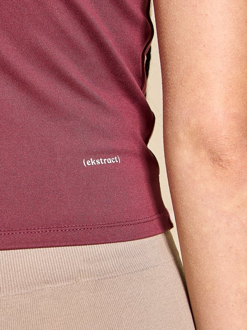 Tee-shirt de sport froncé - (ekstract) - Kiabi
