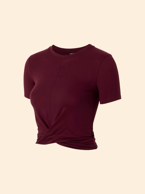 Tee-shirt de sport froncé - (ekstract) - Kiabi