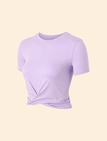 Ekstract - Tee-shirt de sport froncé