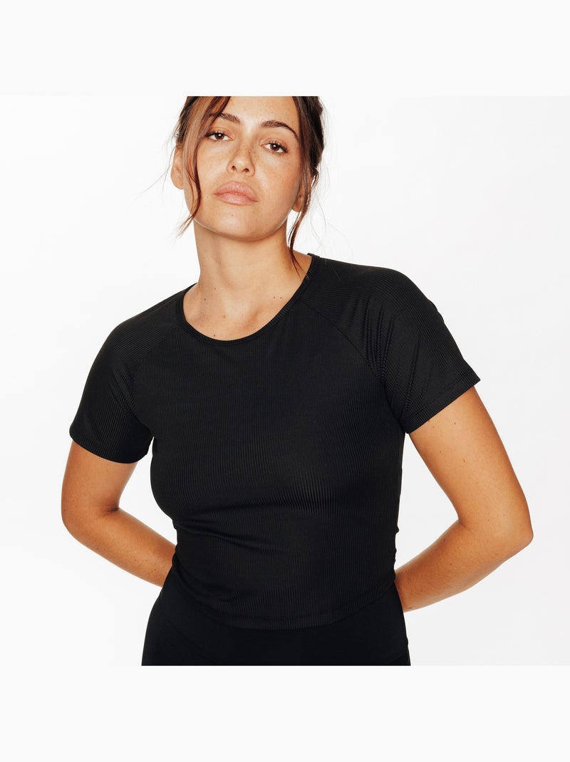 Tee-shirt de sport Hadji - RougeGorge Lingerie Noir - Kiabi