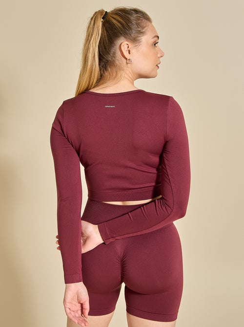 Tee-shirt de sport manches longues - (ekstract) - Kiabi