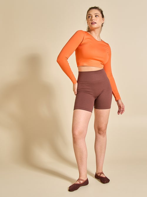 Tee-shirt de sport manches longues - (ekstract) - Kiabi