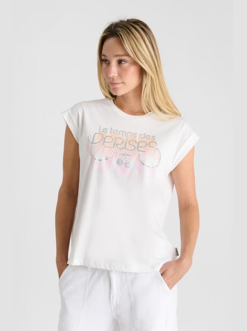 Tee-Shirt DELFINO 'Le Temps Des Cerises' - Kiabi
